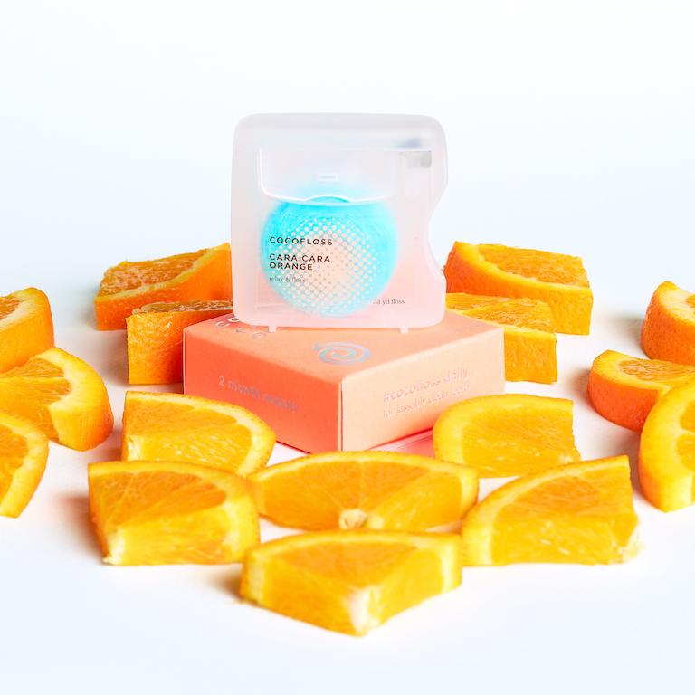 Cara Cara Orange Dental Floss