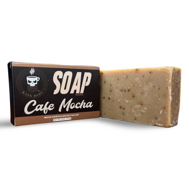 KAFX Body Cafe Mocha Natural Face & Body Soap Aroma Body Care