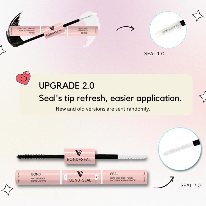 VAVALASH DIY Lash Extension Misty, Boom Kit Clusters, Bond&Seal, Tweezer, Remover For Girl at Home Makeup Cosmetic - Individual Eyelash Extensions