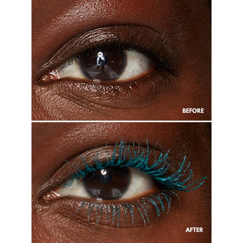 EYELECTRIC EXTREME LENGTHENING MASCARA | Teal, Violet, and Black Tubing Mascara