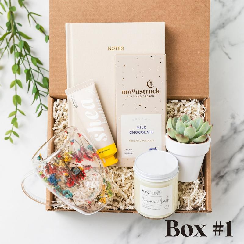 Mental Health Self Care Package For Her, Stress Relief Gift, Care Package For Her, Friendship Gift, Self Care Box For Women, Care package | Trendy Cozy Gift Box