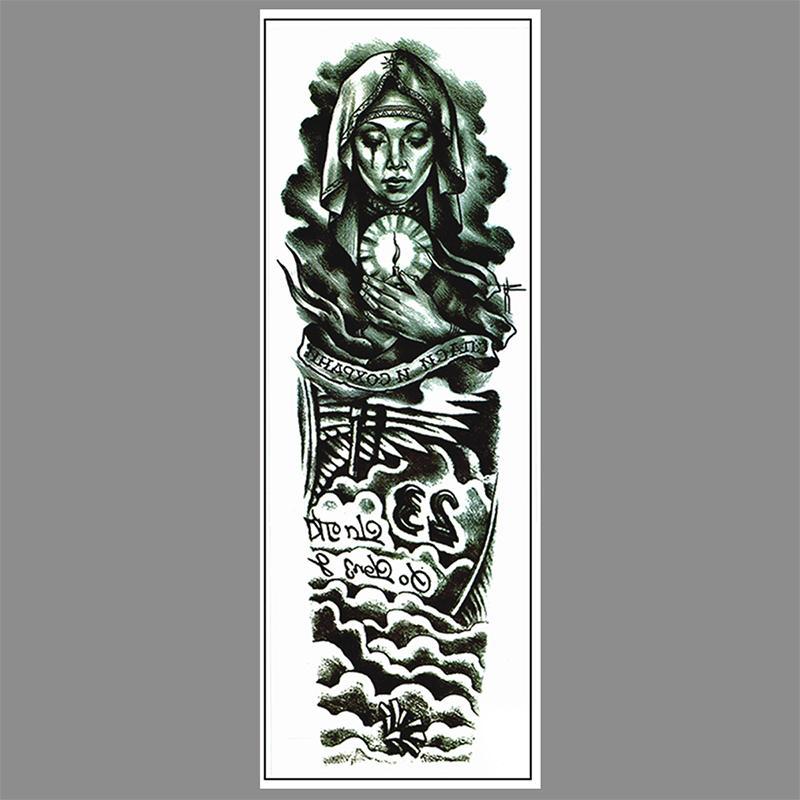 Beauty Design Fake Tattoo Sticker, Temporary Tattoo Sticker, Body Art Sticker for Women & Men, Realistic Tattoo Sticker, Face Paint Body Paint Tattoos