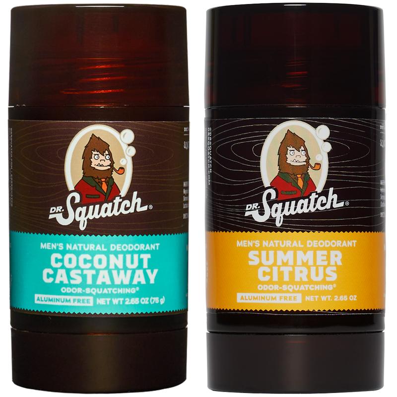 Dr. Squatch - Beach Deodorant 2-Pack - Body Care for Men