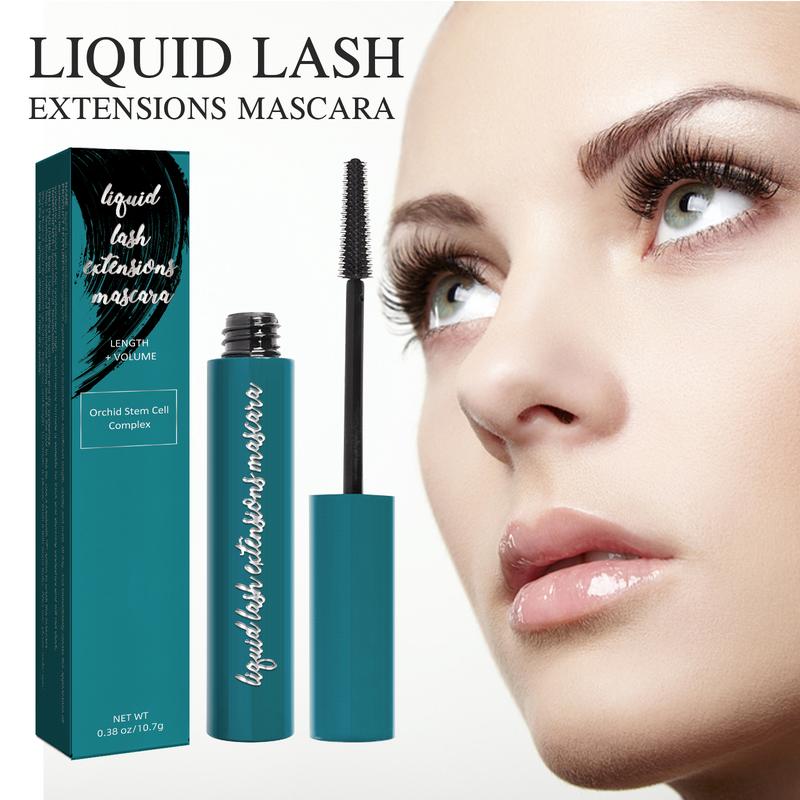 Liquid Lash Extensions Mascara Thick and Slender, Waterproof and Sweatproof (Rich Black 10.7g 0.38 OZ） Makeup Cosmetic tubing mascara mascara