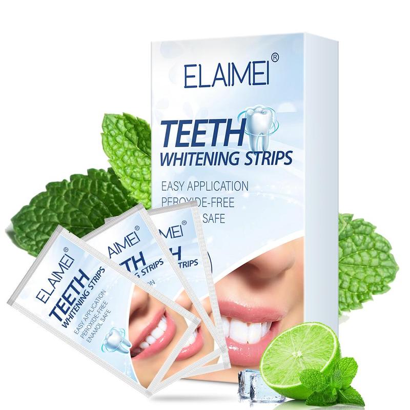 Refreshing Teeth Care Strips, 14pcs box Gentle Teeth Cleaning Patches, Oral Care Strips, Daily Oral Care Products for Men & Women