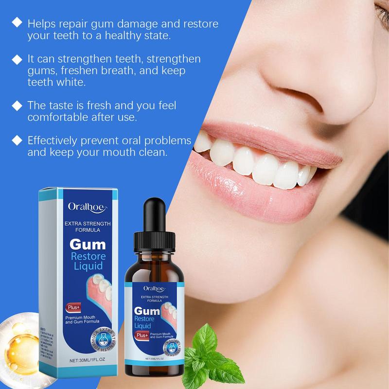 Refreshing Mouthwash, Teeth Cleansing Mouthwash for Reducing Mouth Odors, Personal Oral Care Product for Men & Women