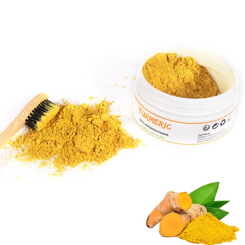 Natural Turmeric Teeth Powder, Natural Toothpaste Alternative Oral Whitening