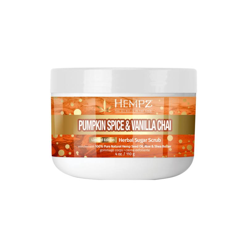 Spiced Up Pumpkin Spice & Vanilla Chai Mini Lotion, Lip Balm, Hand Cream & Sugar Scrub Set