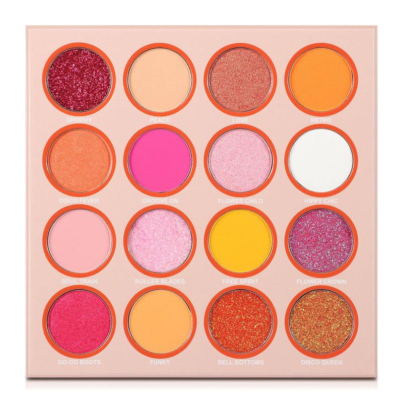 Lurella Cosmetics 60's Inspired So Groovy 16 Color Eyeshadow Palette