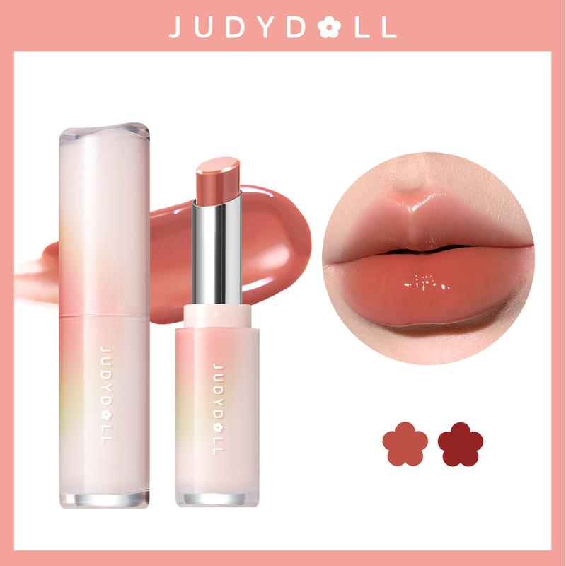 Judydoll Watery Glow Lipstick, Non-fading Non-stick Cup, Waterproof Moisturizing Smooth, Plumping Gloss, Diverse Shades, Not Easy To Fade, Makeup Lip Cosmetic- The Perfect Birthday Holiday Gift