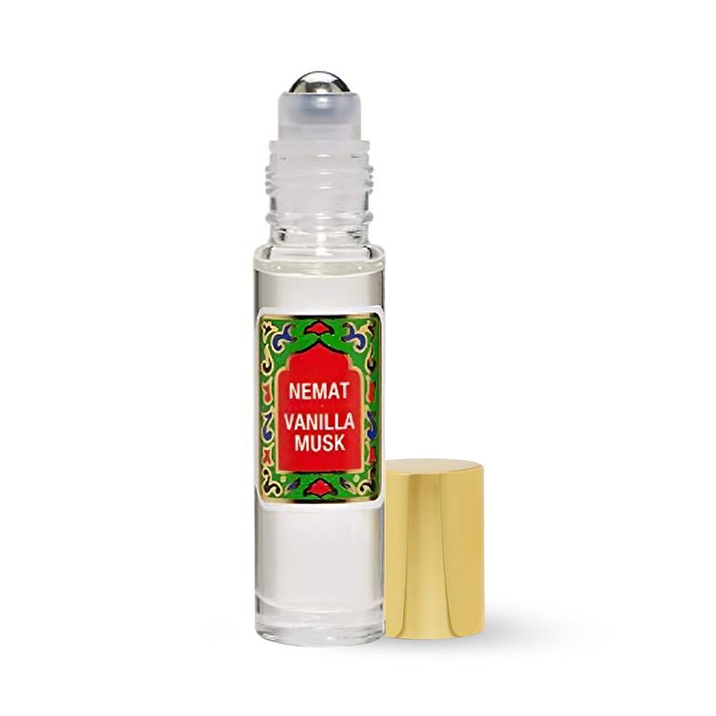 Nemat Vanilla Musk Perfume Oil - 5ml Mini Rollerball Bottle