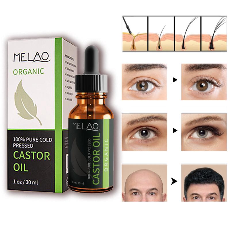 1 fl.oz Pure Organic Castor Oil mascara, eyelash growth,Cold Pressed For Fuller, Moisturizing & Cleanses Skin,Thicker Lashes & Brows And Lashes Makeup Serum