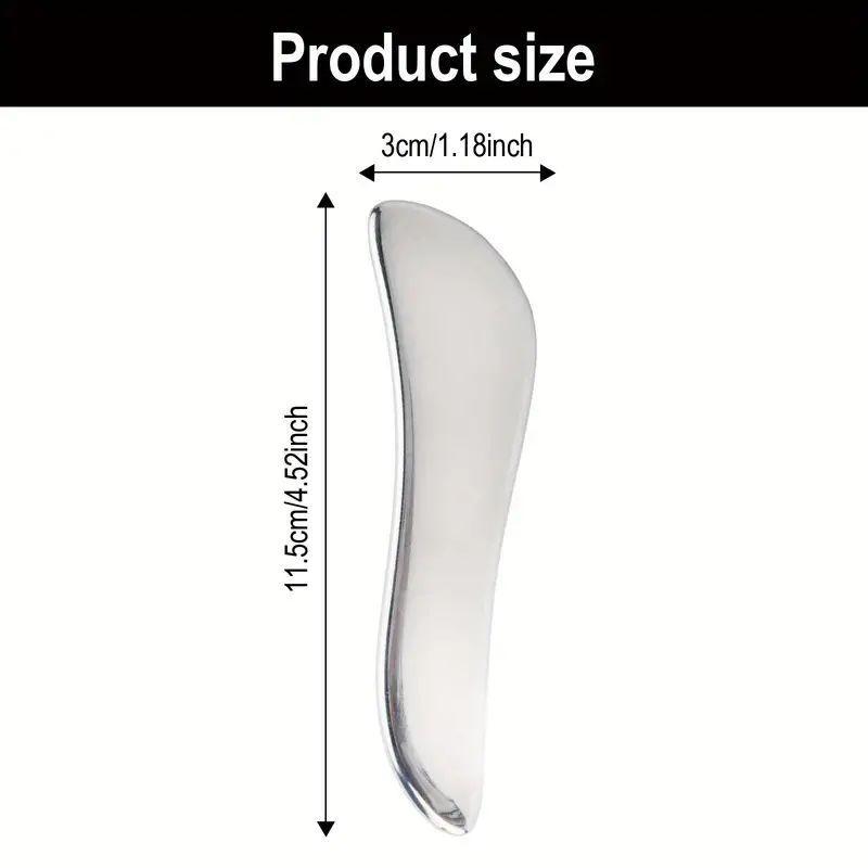 Stainless Steel Gua Sha Tool, Manual Muscle Relaxation Tool, Muscle Relaxation Tool for Home & Spa, Body Care Tool for Women & Men