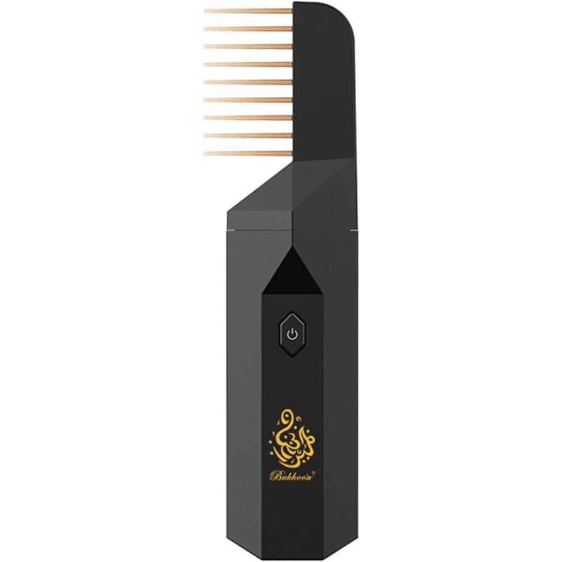 Bakhoor Pro 2 in 1 Hair Diffuser, Bakhoor Burner, Bakhoor Hair Comb Diffuser, Hair Bakhoor Comb, Portable Arabian Rechargeable Electronic Incense Burner, Replaceable Comb Head Hjjldcvbn