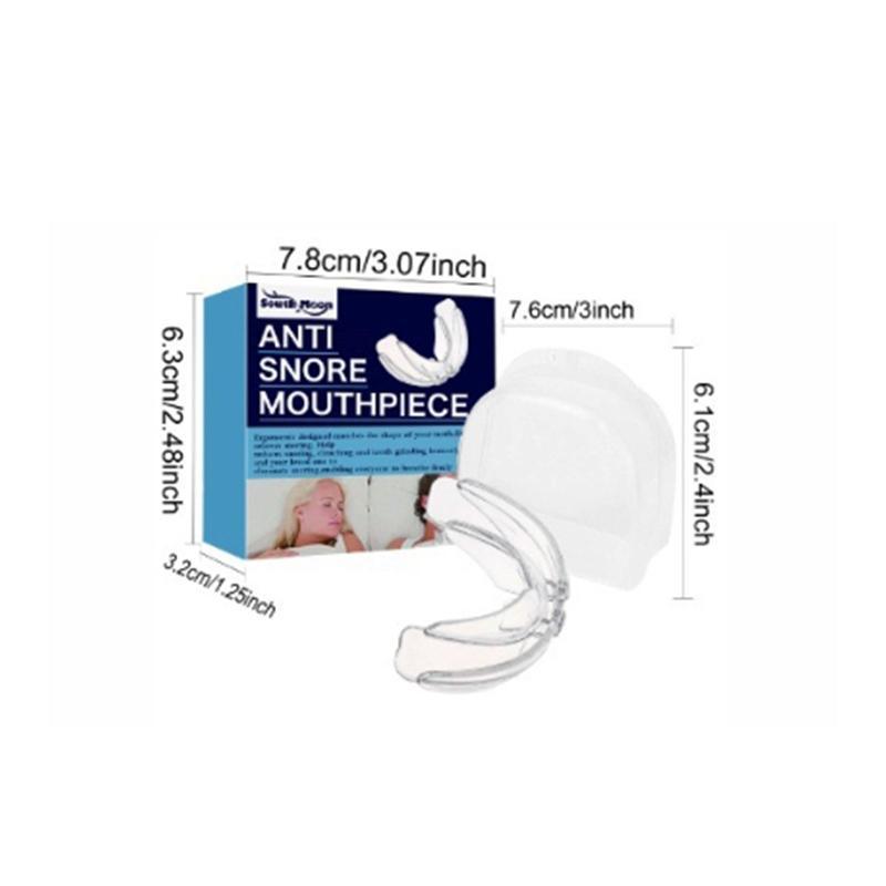 Anti Snore Mouthpiece, 2 Counts set Night Sleep Anti Snoring Teeth Guard, Oral Care Product for Men & Women, Dental Care Products