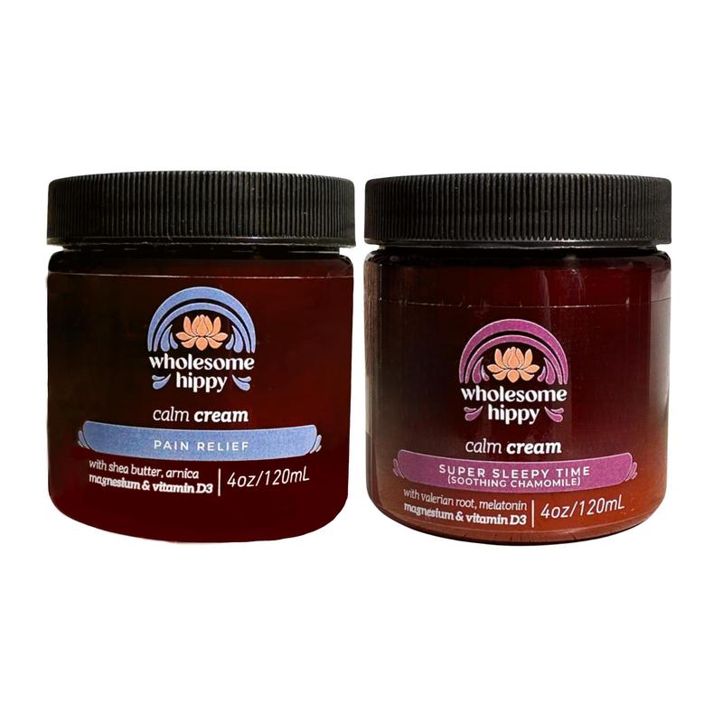 Sleepy Time and Pain Calm Cream Bundle - 2pack