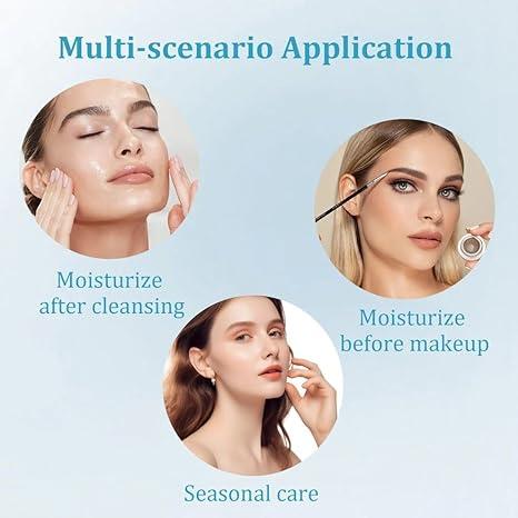 VGO Snail Mucin 92% Moisturizer and Vitamin C Facial Serum Essence 60ml Hydration and Nourishment for Radiant Skin Hydrating  Skin Care Set Moisture Moisturizing Cream Gentle Hyaluronic Comfort resh cream Skin