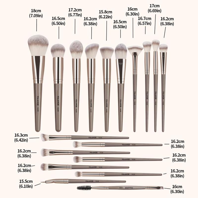 Makeup Brush & Cleaner Set, 24pcs set Makeup Brushes Beauty Sponges Powder Puffs Cosmetic Set, Makeup Tool Kit for Liquid, Powder, Cream, Lotion, Travel Makeup Set