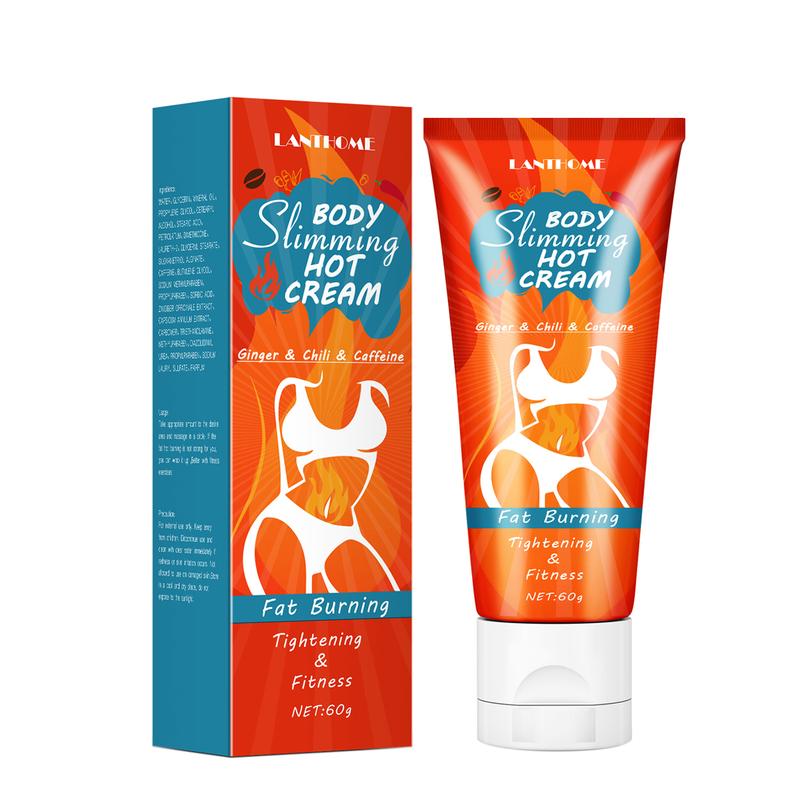 Thermal Firming Body Cream - Body Cream for Tummies - Sweating Cream for Better Workouts - Long-Lasting Moisturizing Pre- and Post-Workout Massage Lotion