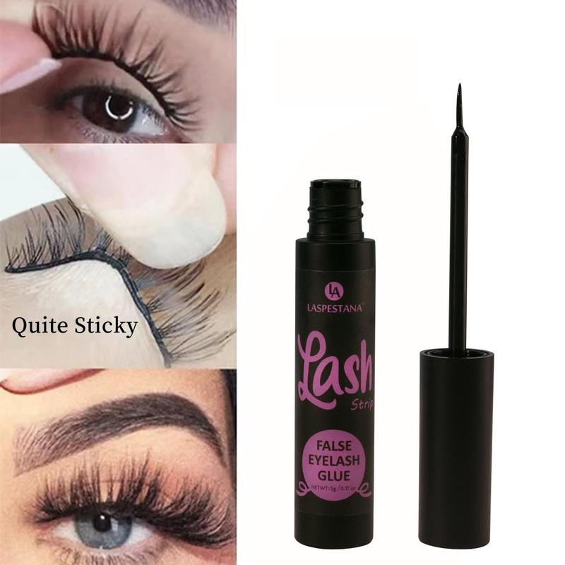 False Eyelash Glue, 1 Count Waterproof Long Lasting Eyelash Extension Glue, Professional Eye Makeup Tool for Women & Girls