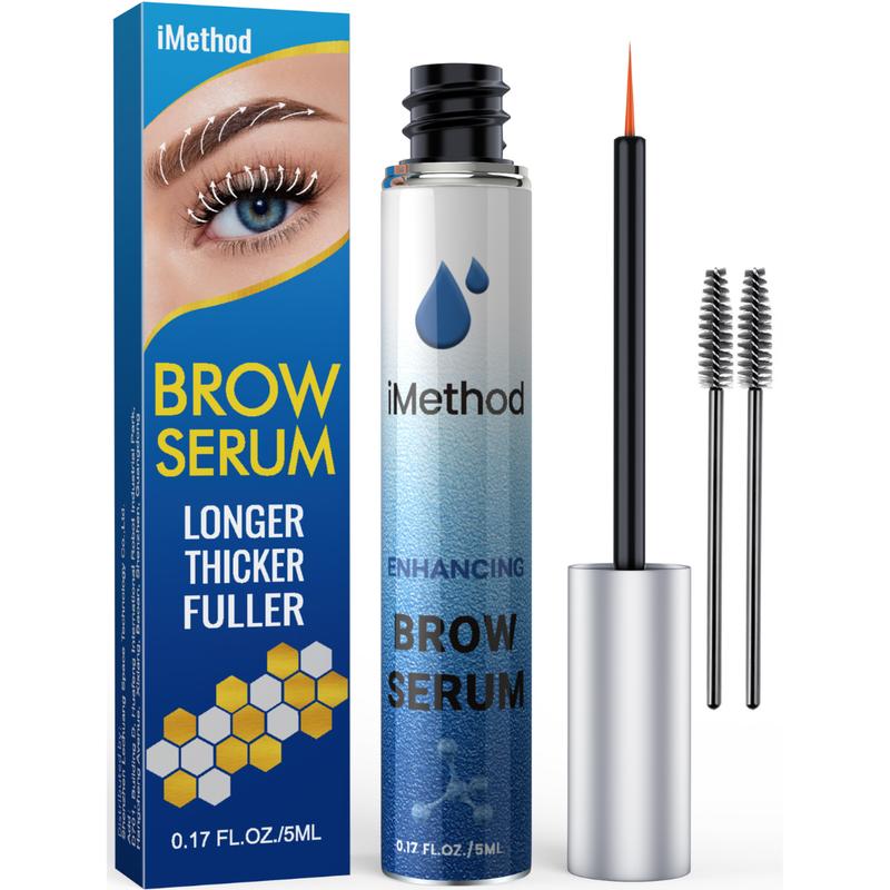 iMethod Eyebrow Growth Serum - Eyebrow Serum to Grow Brows, Brow Serum for Thicker Brows in 4 Weeks, Brow Boost, Natural Eye Brow Growth Serum Enhancer 5ML