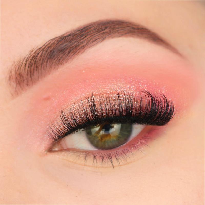 Sasha Lash | Faux Mink, D-Curl, Russian Strip Lash, Baby Spikes | Pink Puree