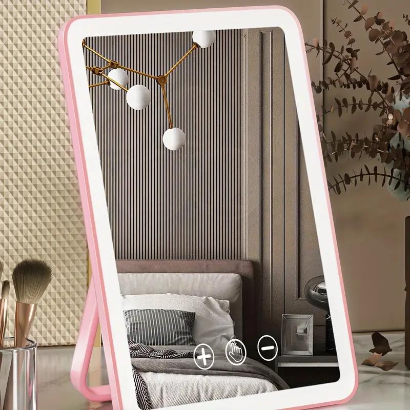 Explosion led makeup mirror portable mirror foldable with lights vanity mirror desktop desktop fill light mirror