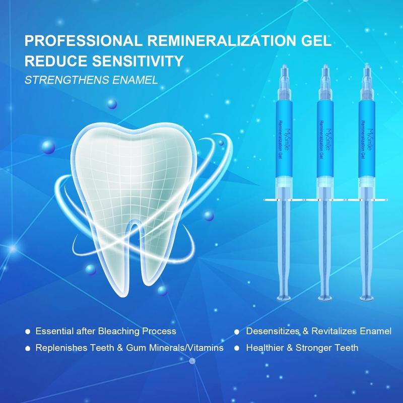 MySmile Remineralization Gel, Remineralizing Gel for Reduce Teeth Sensitivity After Teeth Whitening, Teeth Desensitizing Gel, Strengthen Tooth Enamel, Great for Sensitivity Treatment, 3ML*3PCS Memorial Day Summer Sale