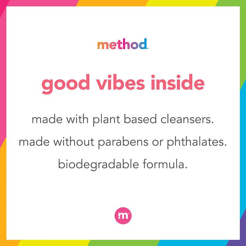 Method Body Wash, Simply Nourish, Paraben and Phthalate Free, Biodegradable Formula Body Care Gel