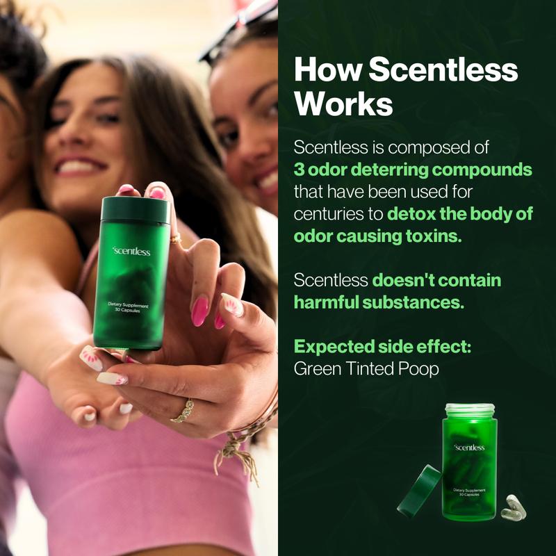 Scentless Deodorant Supplement