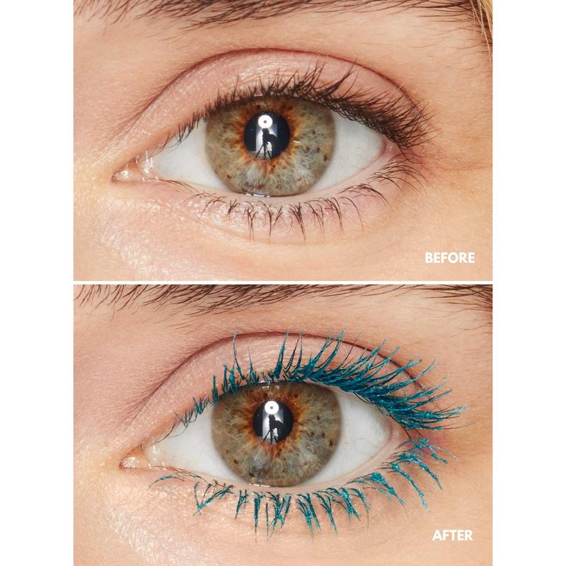 EYELECTRIC EXTREME LENGTHENING MASCARA | Teal, Violet, and Black Tubing Mascara