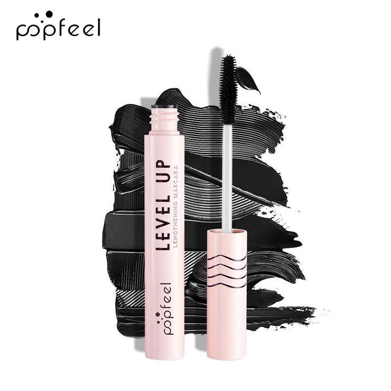 Popfeel Long Lasting Waterproof Mascara, 1 3 5 7 Counts Lash Lengthening Mascara Stick for Vanity Makeup Desk, Professional Eyelash Extension Essence Mascara for Women, Eyelash Cosmetic