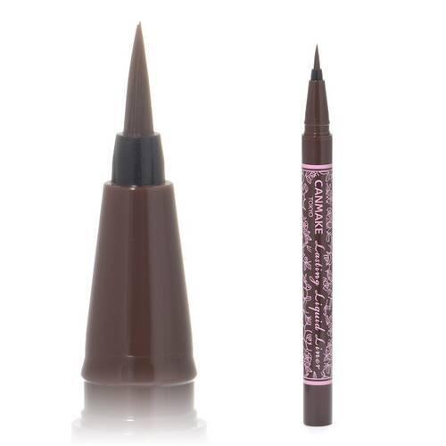 CANMAKE Lasting Liquid Liner 0.02 Oz. (0.5ml) Eyeliner Lipliner