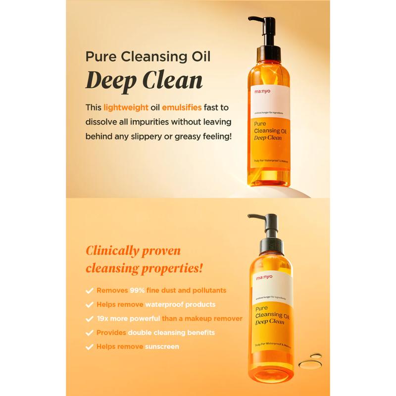 [ma:nyo Official Shop] Pure Cleansing Oil Deep Clean Lightweight Makeup