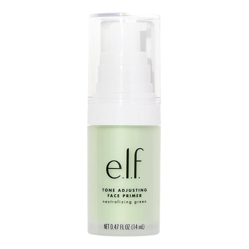 e.l.f. Poreless Face Primer, Hydrating Face Primer, Tone Adjusting, Restoring Makeup Primer For A Flawless, Smooth Canvas, Infused With Tea Tree & Vitamin A, Vegan & Cruelty-Free, 0.47 Fl Oz