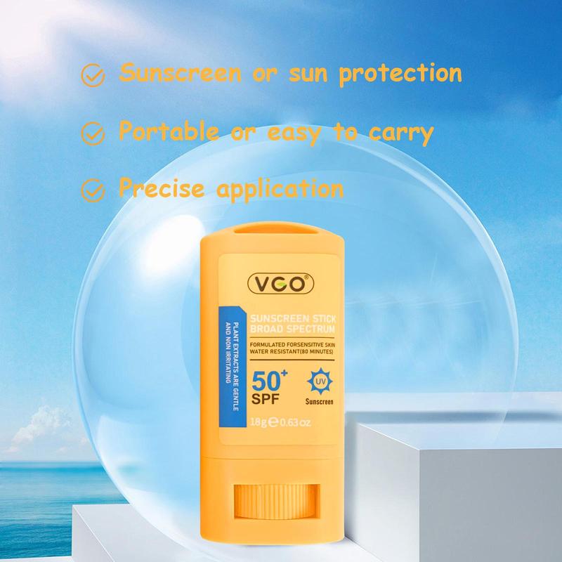 VGO Moisturizing Sun Cream SPF 50 PA+++ 48g Facial Skincare Sunscreen Makeup-B Case Lactic