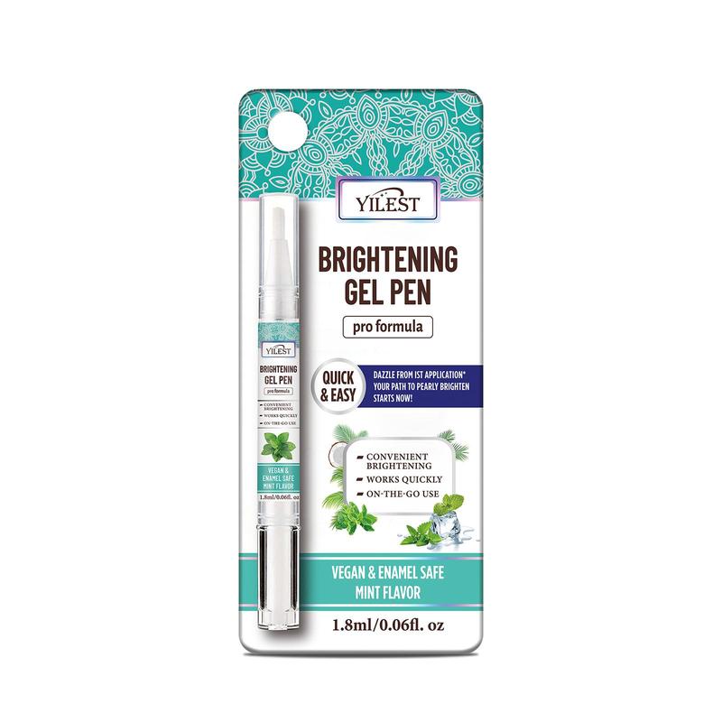 Teeth Brightening Gel Pen, Portable Mint Flavor Teeth Brightening Gel Pen, Teeth Care Product for Women & Men, Oral Care Product for Daily Use