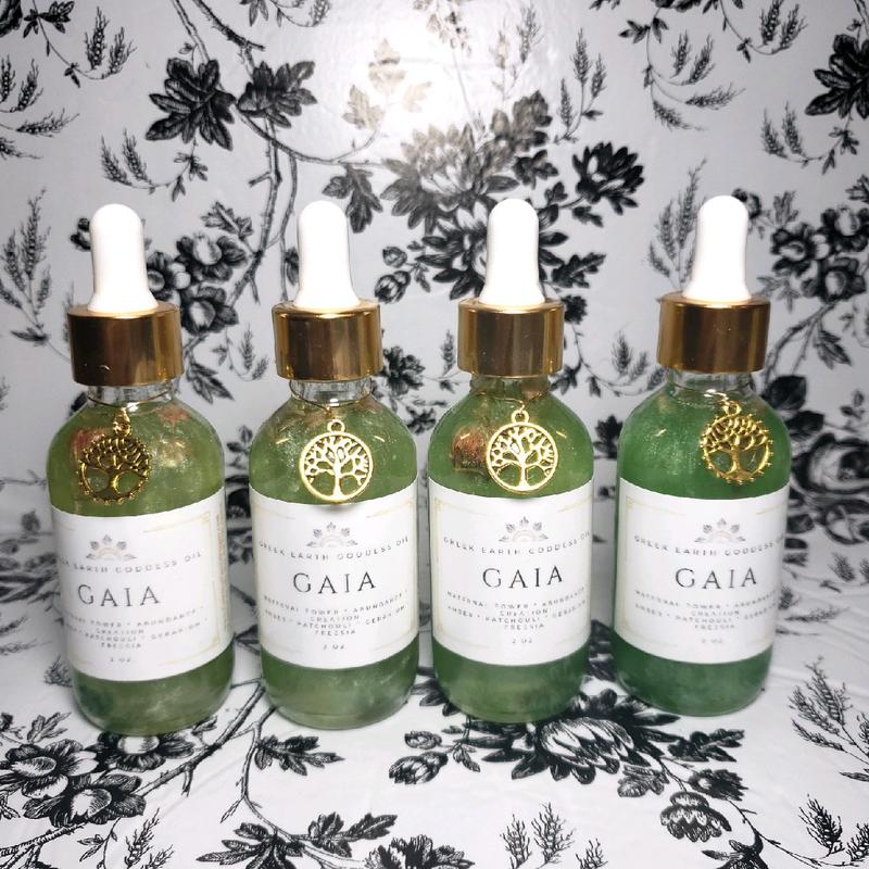 Gaia Goddess Manifestation body oil