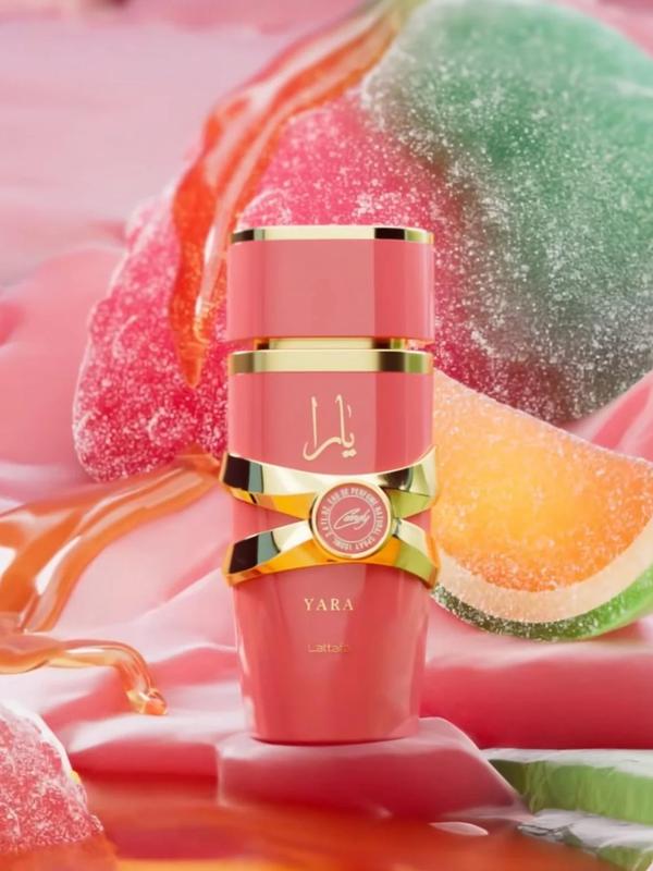 Lattafa Yara Candy 100ML 3.4 Fl Oz Eau de Parfum Vanilla Caramel Scented