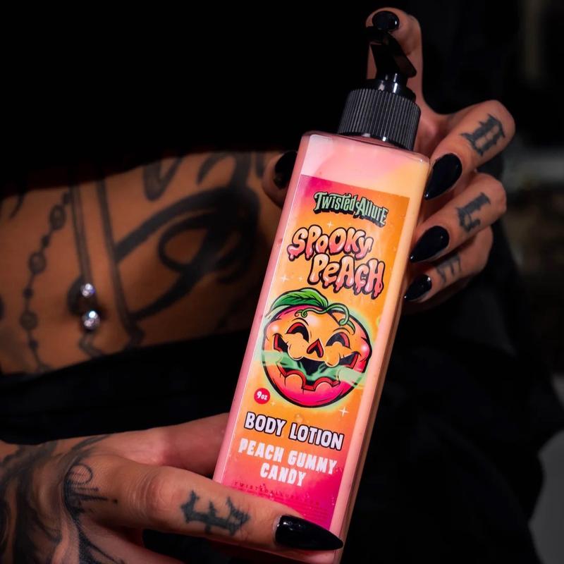 Spooky Peach Body Lotion - peach gummy candy 9oz TWISTED ALLURE