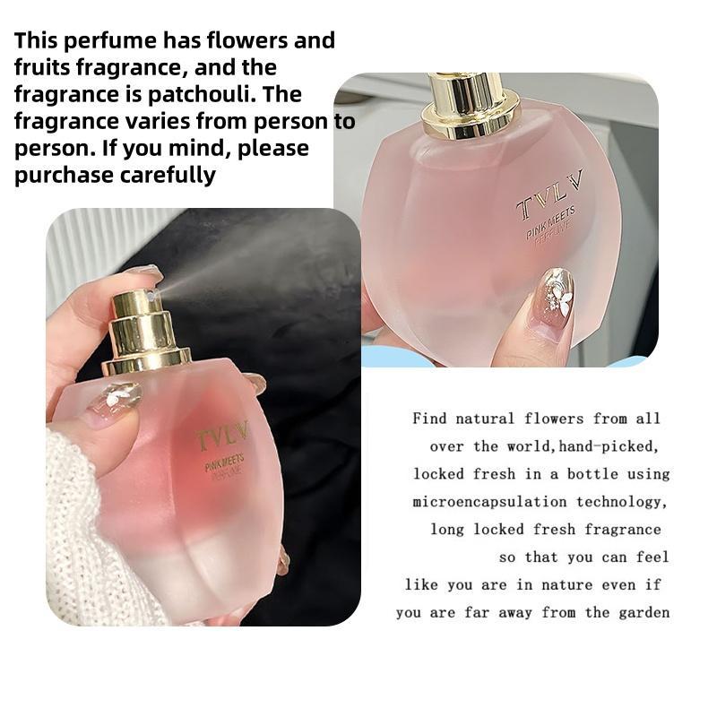 Women's Perfume, Long Lasting Fragrance for Women, Floral and Fruity Scented Perfume, Daily Fragrance for Women & Girls, Christmas Gift