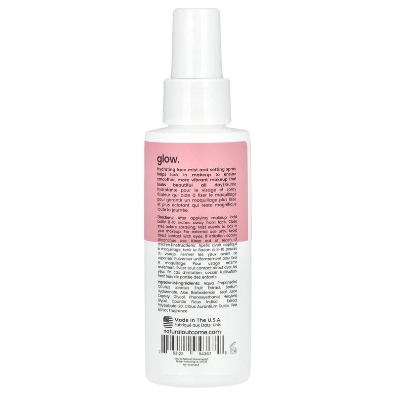 Natural Outcome Glow, All-Nighter Setting Spray, 4 oz (120 ml)