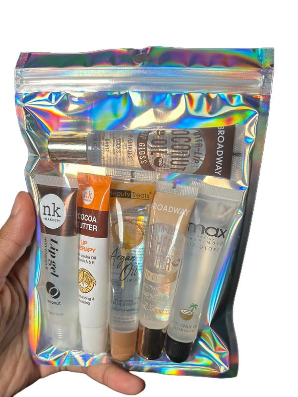 Colored Lipgloss Bundle Glossy Lip Care Moisturizer lipbundles Lipstick Makeup