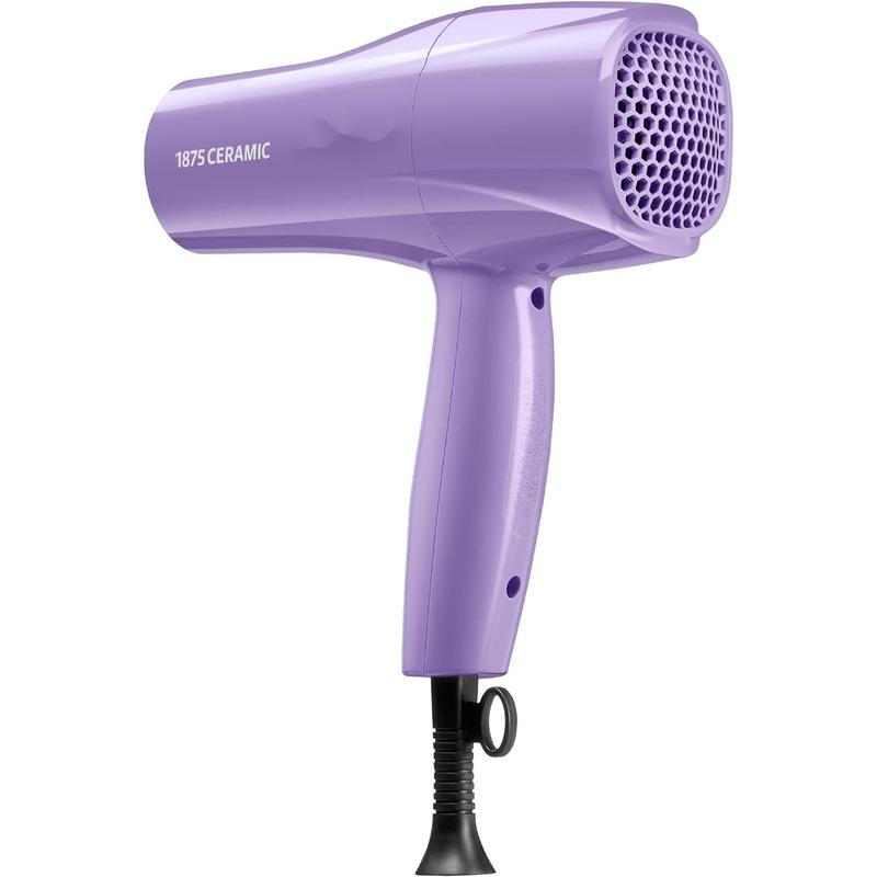 Hair dryer: Multiple settings, comb attachment, compact and portable, suitable for home and travel