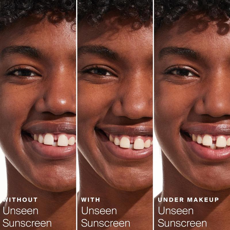 Supergoop! Unseen Sunscreen - SPF 40 - Invisible, Broad Spectrum Face Sunscreen + Makeup-Gripping Primer - Weightless, Scentless, Oil Free - For All Skin Types & Skin Tones - 1.7 fl oz