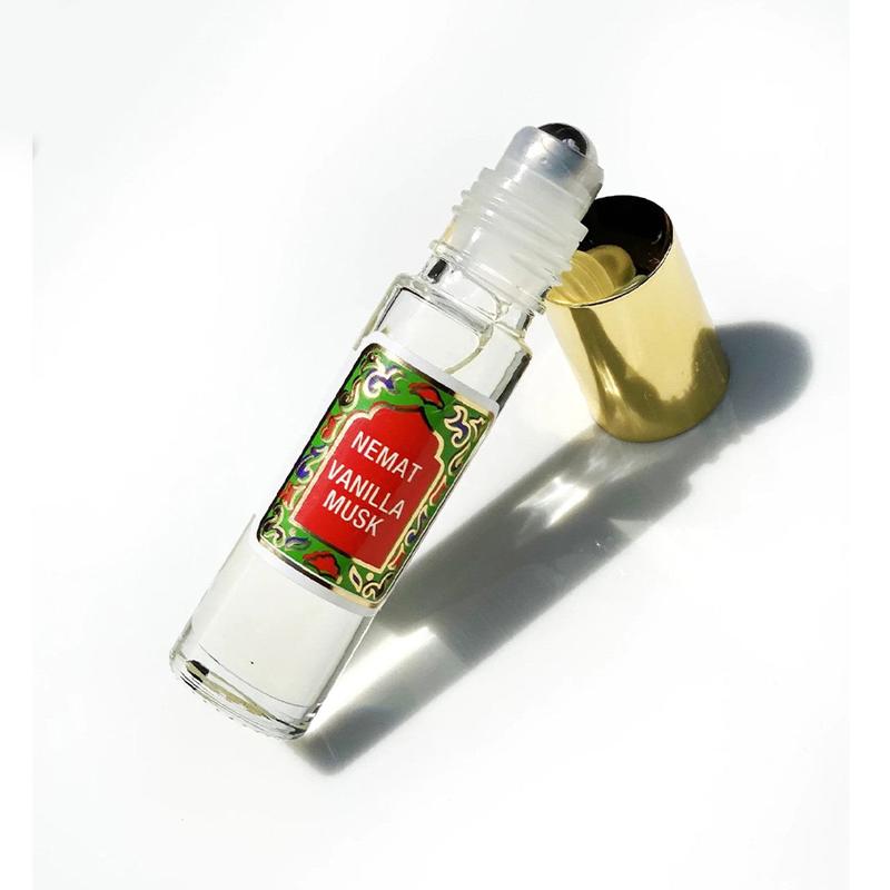 Nemat Vanilla Musk Perfume Oil - 5ml Mini Rollerball Bottle