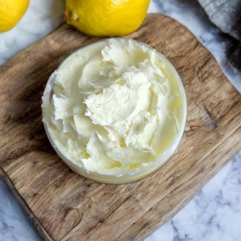 Lemon Poundcake Whipped Body Soap.Foaming Bath Butter.Body Wash.Shaving Cream.Bath Soap. Moisturizing.Body Care. 8oz