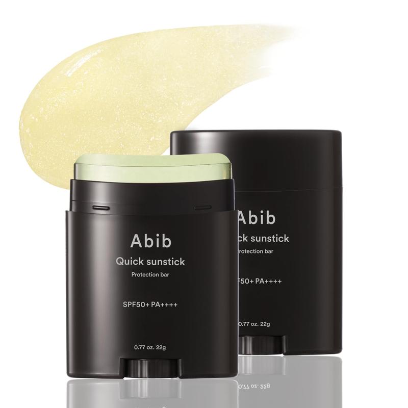 Abib Quick Sunstick Protection Bar SPF50+ 0.77 fl oz 22 g Sun Care Compact Facial Pack Skincare Sunscreen Flawless Uv Comfort Skin Repair Lightweight