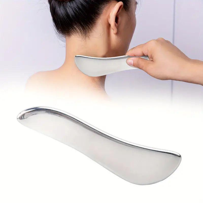 Stainless Steel Gua Sha Tool, Manual Muscle Relaxation Tool, Muscle Relaxation Tool for Home & Spa, Body Care Tool for Women & Men