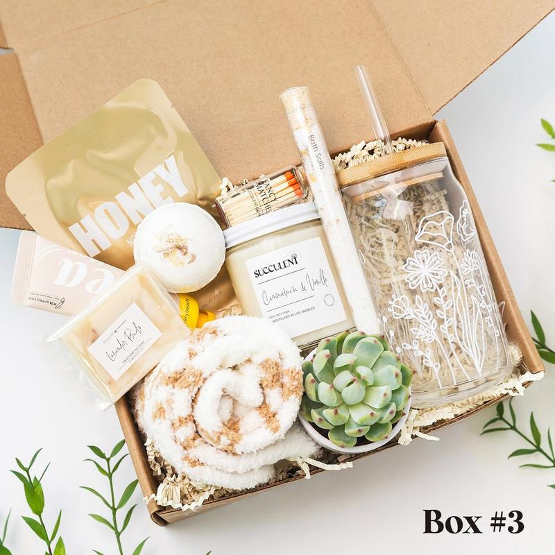 Mental Health Self Care Package For Her, Stress Relief Gift, Care Package For Her, Friendship Gift, Self Care Box For Women, Care package | Trendy Cozy Gift Box